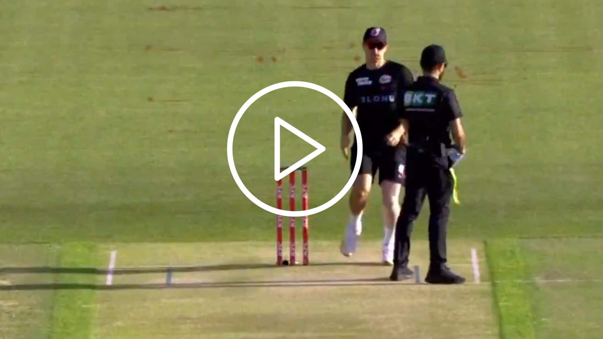 [Watch] Tom Curran Deliberately Ignores Umpire & Runs On Pitch; Faces 4-Match Ban